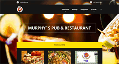 Desktop Screenshot of murphys-pub.sk