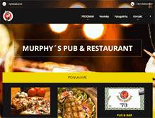 Tablet Screenshot of murphys-pub.sk